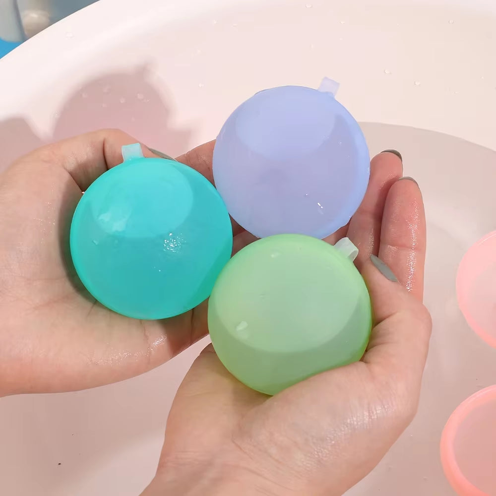 10-30Pcs Reusable Water Balloons Water Ball for Kids Outdoor Activities, Kids Pool Beach Bath Toys Water Bomb for Summer Games
