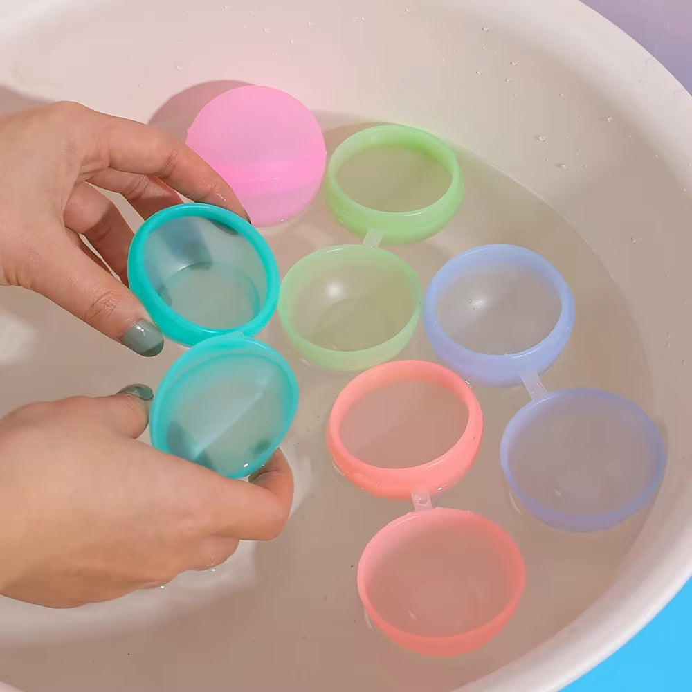 10-30Pcs Reusable Water Balloons Water Ball for Kids Outdoor Activities, Kids Pool Beach Bath Toys Water Bomb for Summer Games